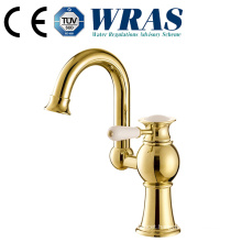 bathroom brass gold faucet